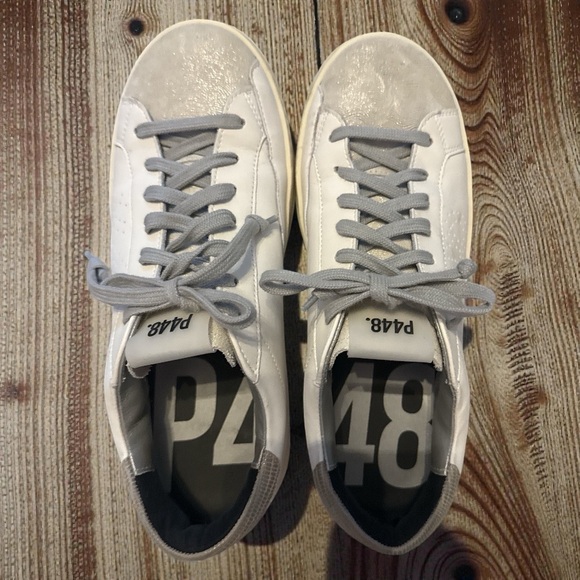 P448 Sneaker Low Top Lace Up -Like New-see details - Picture 5 of 7